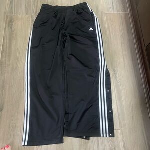 Adidas tearway warmup pants.